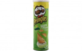 Del Monte Sour Cream & Onion Flavour Potato Crisps  Container  110 grams
